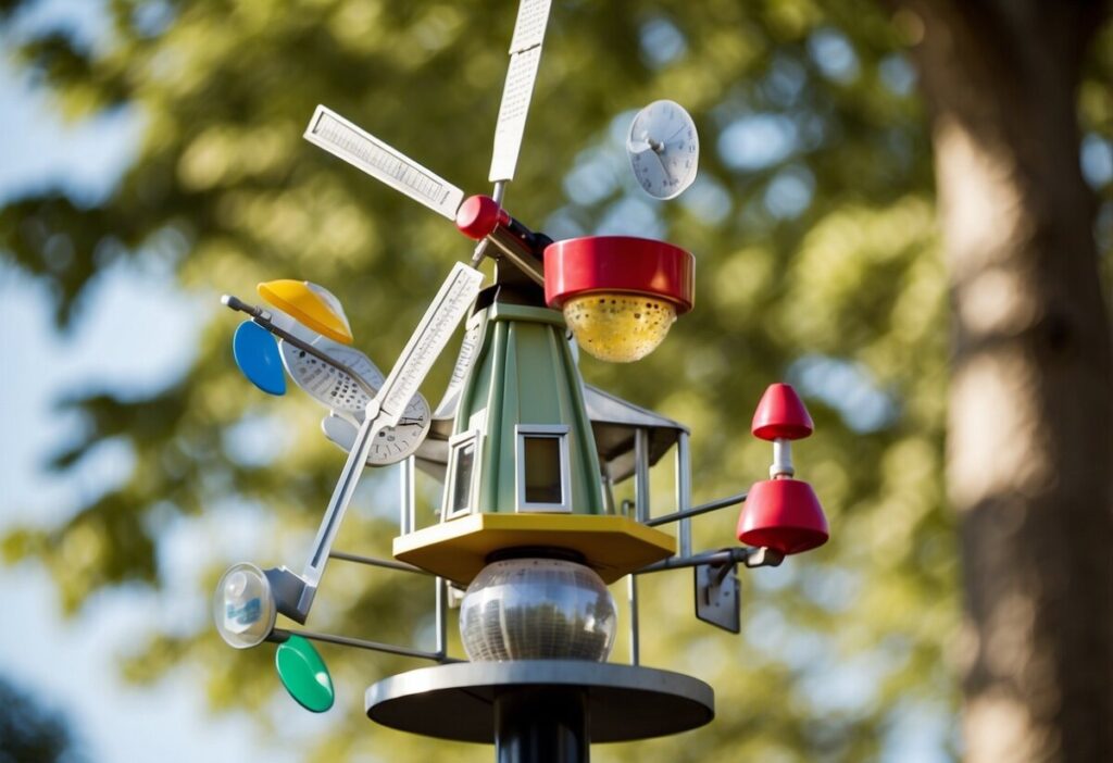 Constructing weather monitoring stations for kids